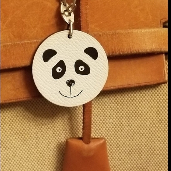 Hermès Epson Panda Key Chain/Purse Charm Authentic - Picture 3 of 8